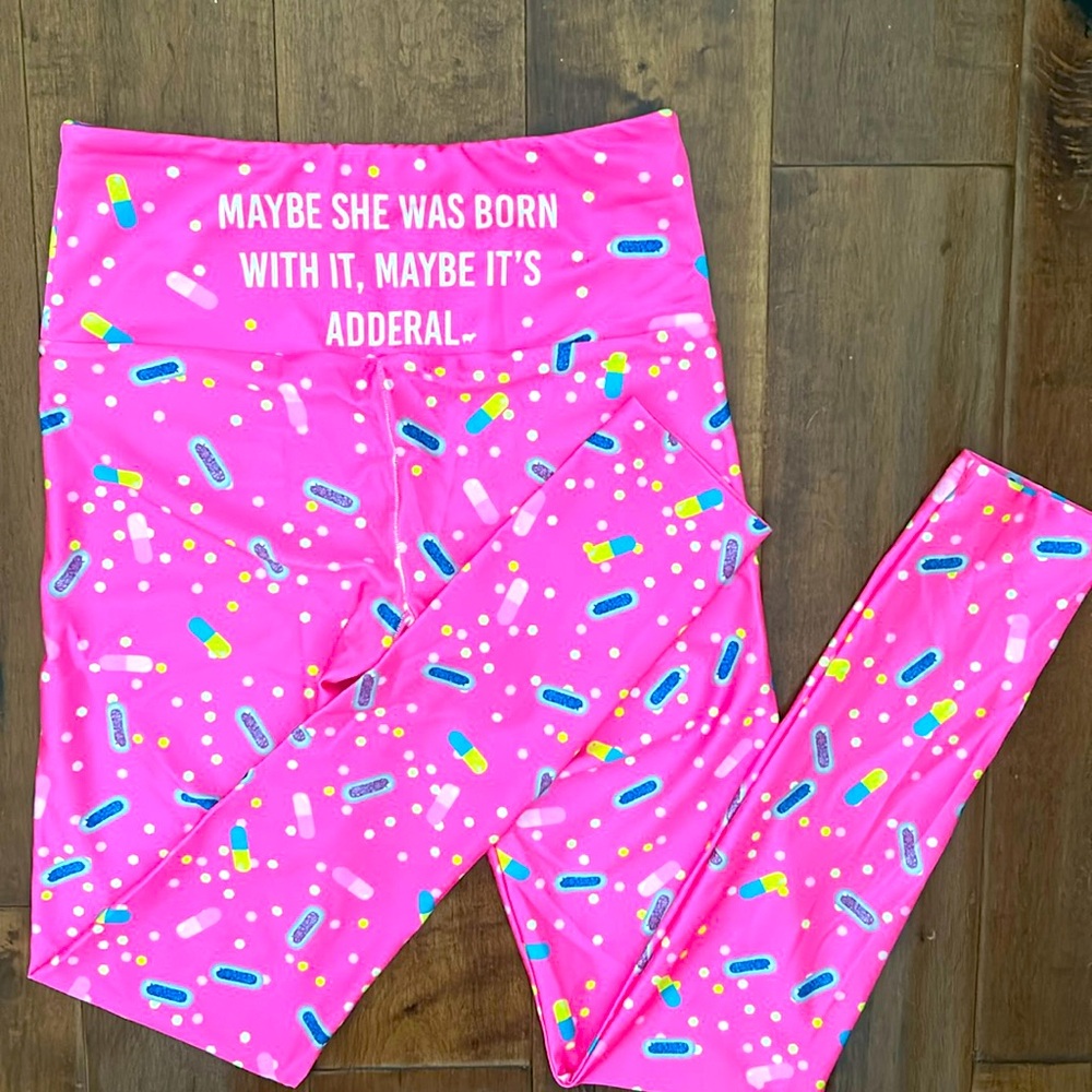Gold sheep Custom Leggings